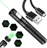 Laserové ukazovátko, ZELENÝ VÝKON LASERU 50 000 mW 80km + kabel zdarma