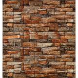 SAMOLEPICÍ PANELY 3D cihlové tapety - 1x kus 77 cm x 70 cm (0,54 m2) cihla #3