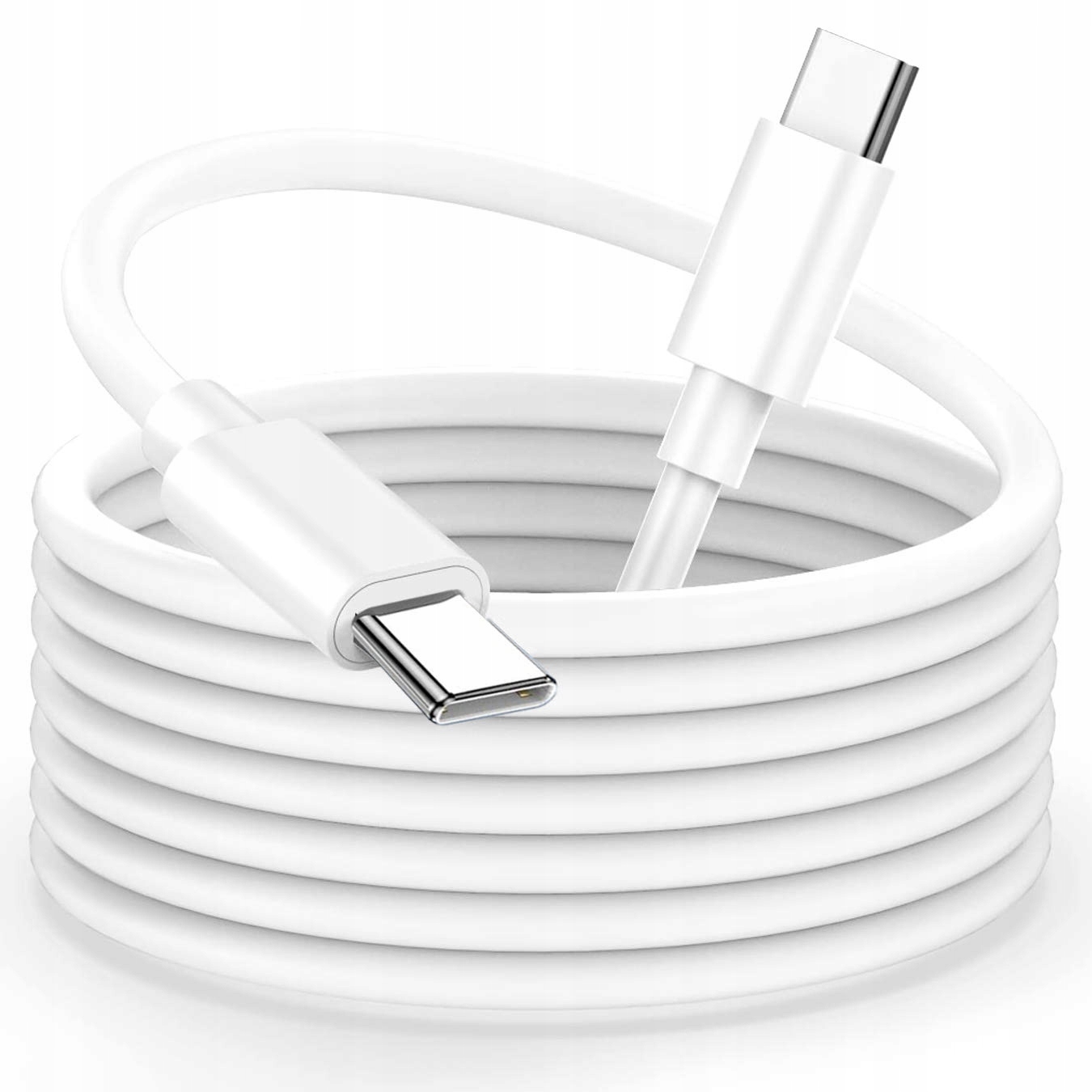 Rychlý kabel usb-c-usb-c silný kabel pro telefon počítače 100w pd 200cm (2m)