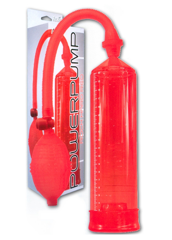 Vakuová pumpa pro pány při poruchách erekce, Power Pump Red