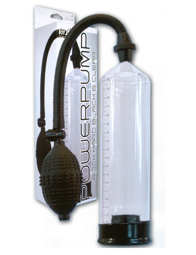 Vakuová pumpa pro pány při poruchách erekce, Power Pump Black