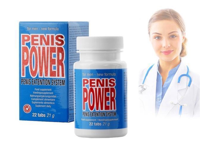 PENIS POWER větší tvrdší a těžší, silný 22 Caps