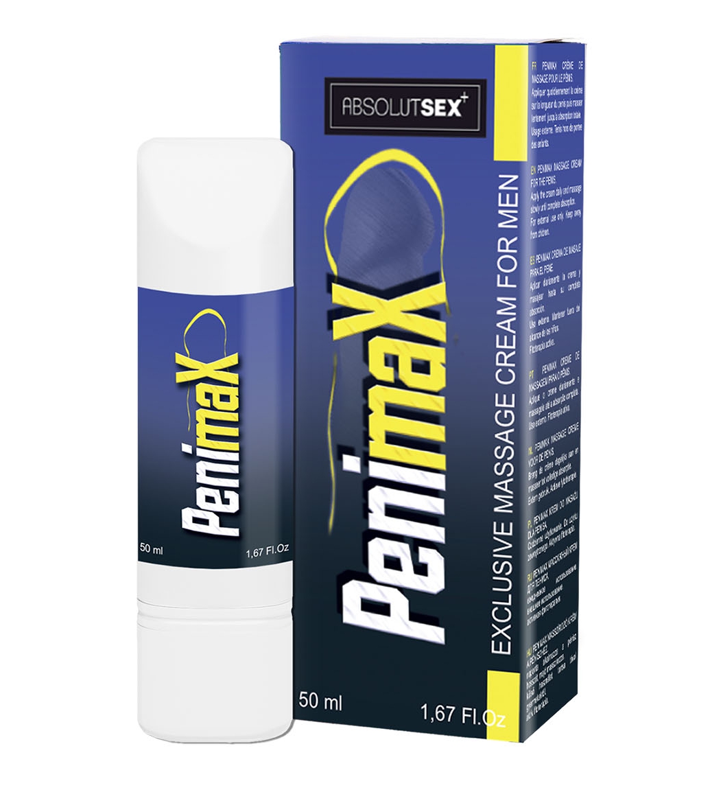 PENIMAX 50 ML massage krém, maximální velikost penisu