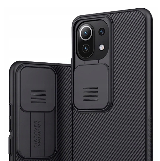 Xiaomi Mi 11, pouzdro obal Camshield Case kryt NILLKIN černý