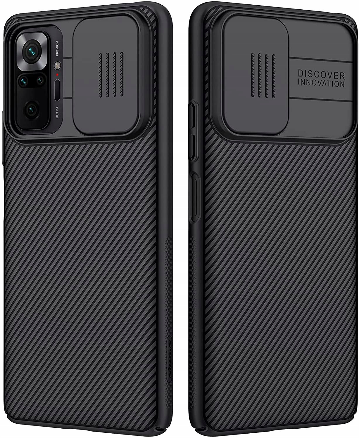 Xiaomi Redmi Note 10 Pro, pouzdro obal Camshield Case kryt NILLKIN černý