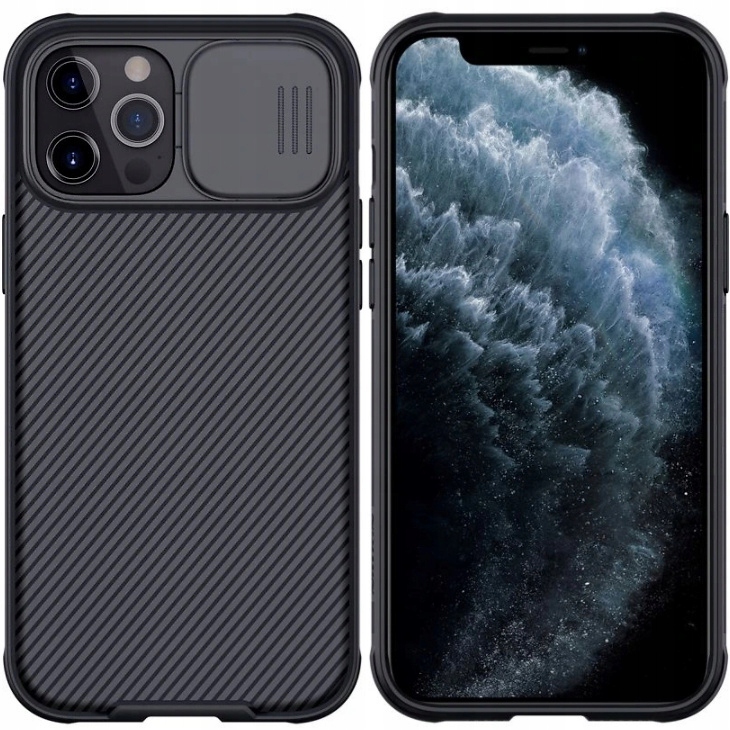 Iphone 12 / 12 Pro, pouzdro obal Camshield Case kryt NILLKIN černý