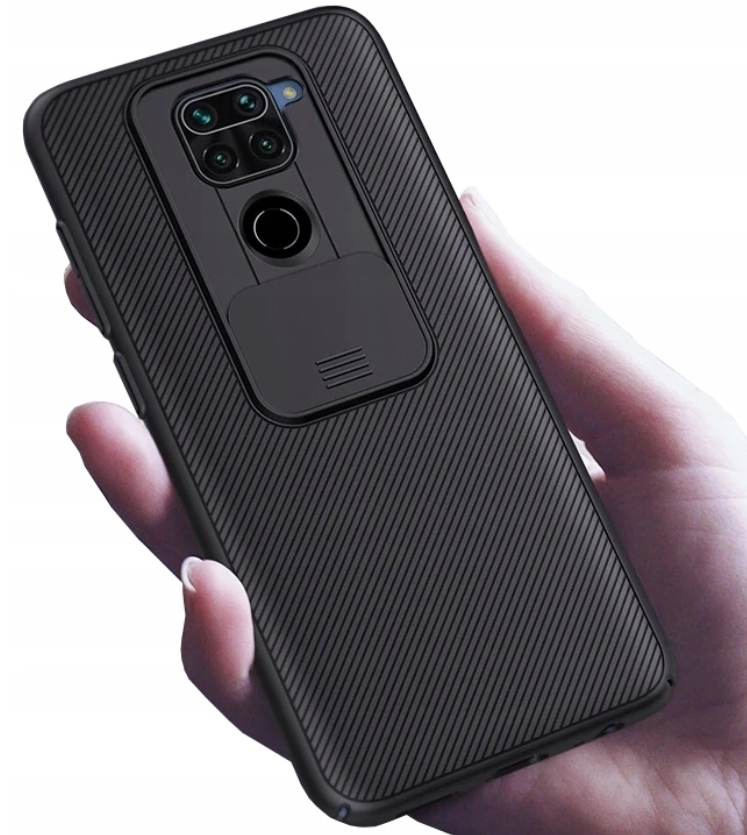 Xiaomi Redmi Note 9 Pro, pouzdro obal Camshield Case kryt NILLKIN černý