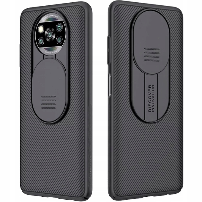 Xiaomi Poco X3 NFC / X3 Pro, pouzdro obal Camshield Case kryt NILLKIN černý