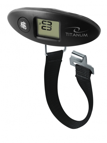 Elegantní přenosná digitální závěsná váha Backpacker ESP-TTS001